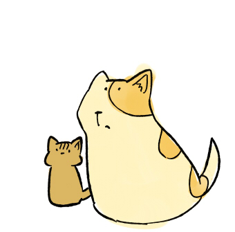 張卉宣 - Q版貓狗範例