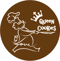 法樂米 工作室 - QUEEN COOKIES企業商標logo設計