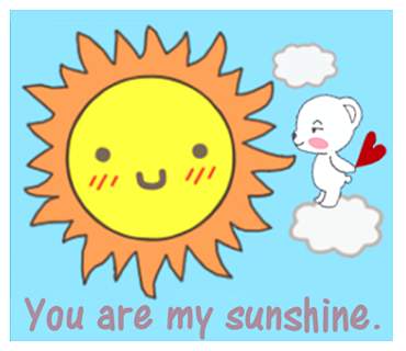 麗兒愛芊 - 愛一個人
如果你愛一個人，那就大聲說出來吧。
https://store.line.me/stickershop/product/1943896/zh-Hant