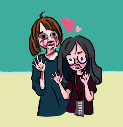 不正常人類 - 插畫