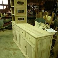 古風實木家具 - 廚房矮櫃