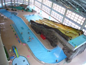 屋内温水プール・ゆぴあす（盛岡市）でウォータースライダー！冬でも雨でもOK