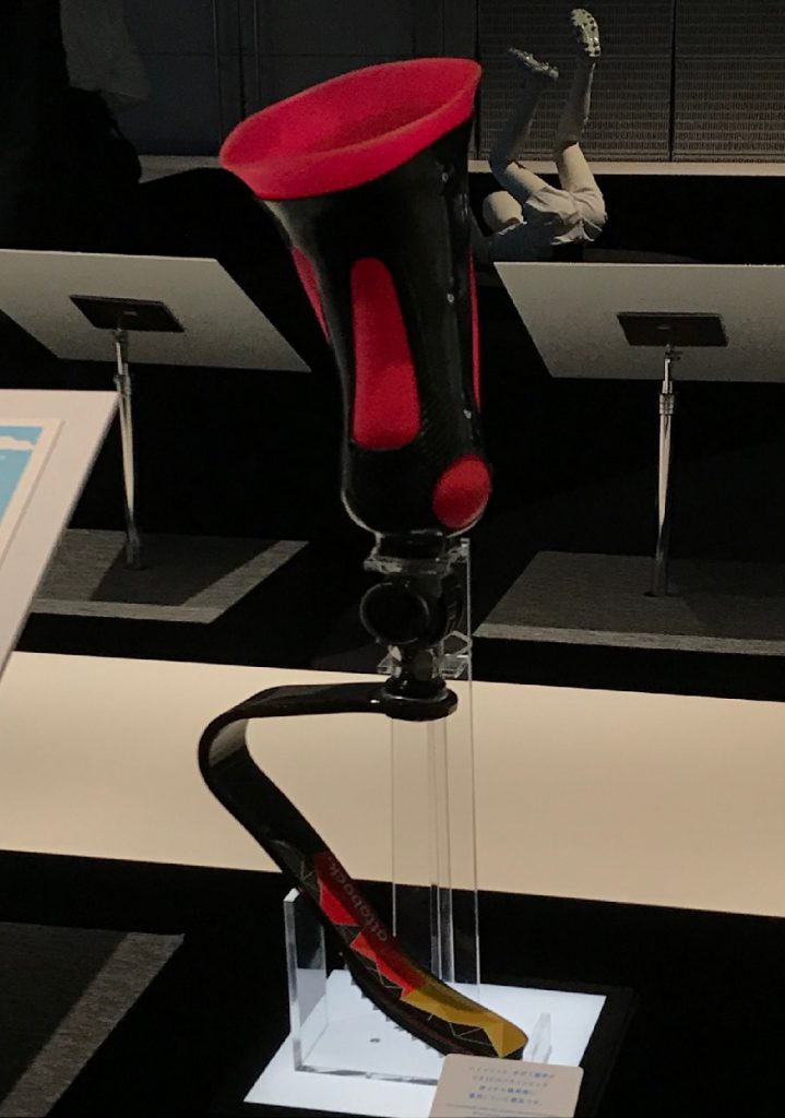 「パラリンピック競技を描くマンガ・アニメ」コーナー/特別企画展「SPORTS&MANGA」(パナソニックセンター東京)