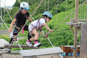 滋賀県のアスレチック9選!琵琶湖を望む空中コースやジップライン、公園の大型遊具も