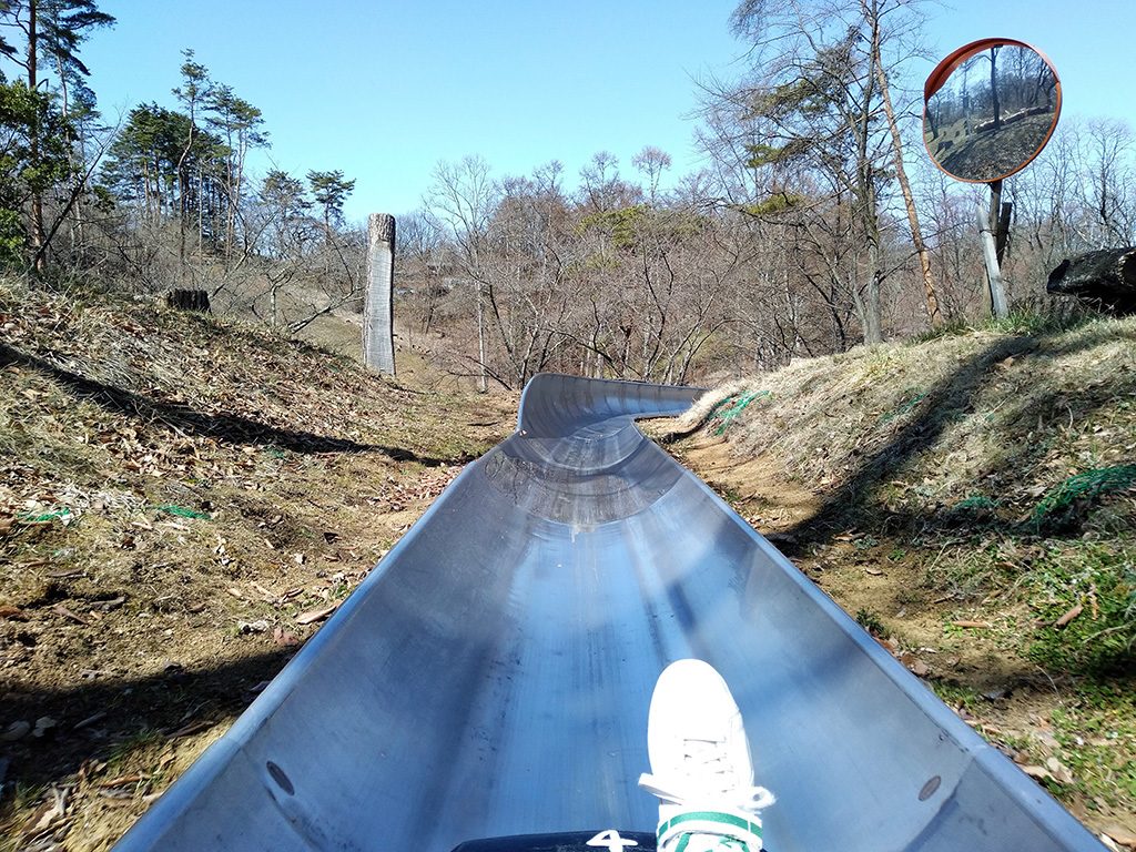 全長約630mのアルプスドリームコースター/アルプス公園（長野県/松本市）
