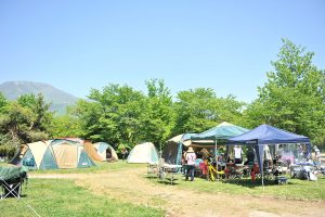 キャンプやコテージ泊、アスレチックで大満足のグリーンパーク山東（滋賀県米原市）