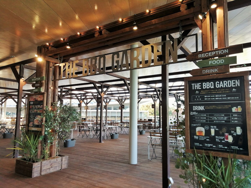 「THE BBQ GARDEN in てんしばi:na」のアメリカンビンテージスタイルの空間/PANZAてんしばイーナ(大阪市)