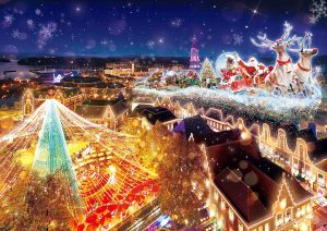 ハウステンボスの冬イベント!日本一のイルミネーションと新登場のクリスマスタウン