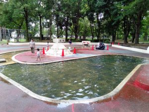 松代公園（つくば市）は夏季限定のジャブジャブ池で子どもが水遊びを楽しめる！