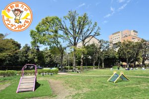 目白台運動公園（文京区）は噴水が爽やかな芝生広場でのんびり過ごして！
