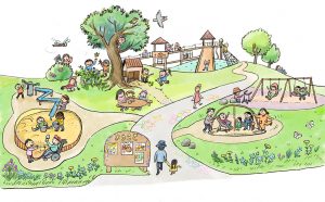 インクルーシブ公園とは?工夫満載の遊具が楽しい!障がいを問わず一緒に遊び成長!