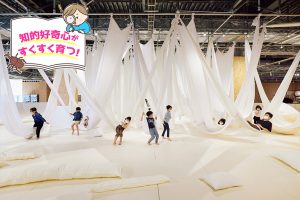PLAY！（東京都）は、ありそうでなかった多彩な遊具や展示で遊びつくせる！