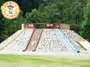 宝が池公園 子どもの楽園(京都)のじゃぶじゃぶ池で水遊び!アスレチック遊具も