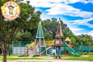 八幡市民スポーツ公園（八幡市）は、本格的なスポーツも楽しめる運動公園！