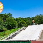 大型滑り台やふわふわドームがある永楽ゆめの森公園（熊取町）は、自然を満喫できる公園！