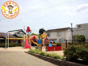 年齢別の遊具エリアが乳幼児連れにも嬉しい北伊丹第2公園（伊丹市）