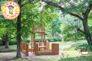 亀岡運動公園(亀岡市)はバラエティ豊かな遊具揃い!五感を使って思いきり遊ぼう!