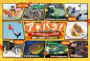 横浜・八景島シーパラダイスで秋限定のイベント「アキパラ!」2023年も開催中!