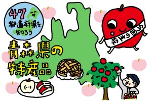 青森県の特産品おもしろ雑学｜りんごは涼しい気候がお好み？