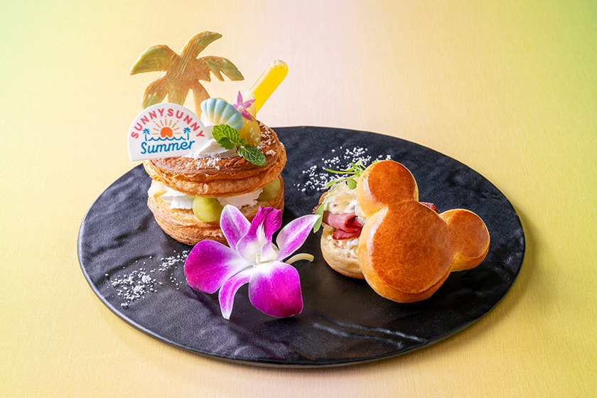 「“Sunny Sunny Summer”スペシャルセット」2200円/チックタック・ダイナー(ディズニーアンバサダーホテル)