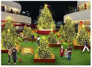 niko and ...×横浜ベイクォーター Christmas Forest（神奈川県横浜市）