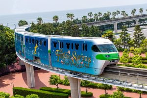 東京・ディズニーリゾートラインで「ファンタジースプリングス」スタンプラリーを開催　7種のスタンプでデザインを完成させよう