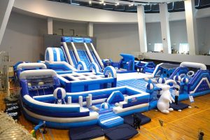 道の駅「スプリングスひよし」の巨大室内アスレチックをレポ！BBQ・キャンプ・温泉も