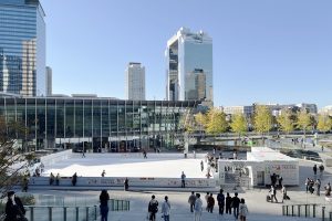 梅田のアイススケート場「つるんつるん」をレポ!子どもとグランフロント大阪でランチも