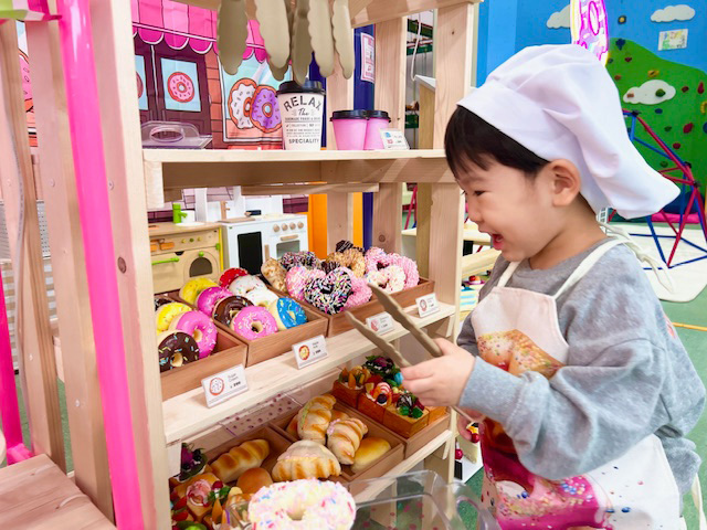 ドーナツ屋さんコーナー/ほのかスポーツクラブ KIDS LAND