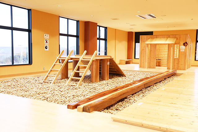 木玉プール/木の室内創造あそび場「感性の森」