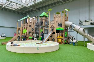 神戸駅すぐの室内遊び場「こどもっちパーク」体験レポ!赤ちゃんも幼児も楽しめる