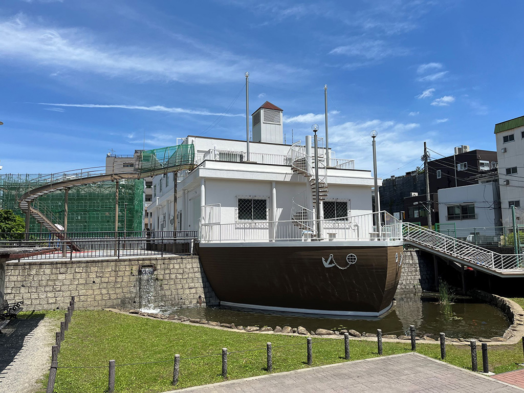 船形施設/大横川親水公園(東京都/墨田区)