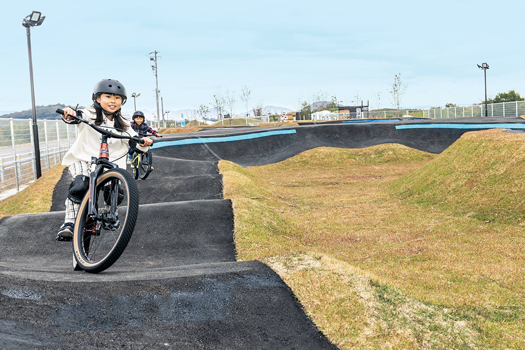 フリーバイクエリア/KakamigaharaわたしのPARK(木曽川前渡南公園)(岐阜県/各務原市)