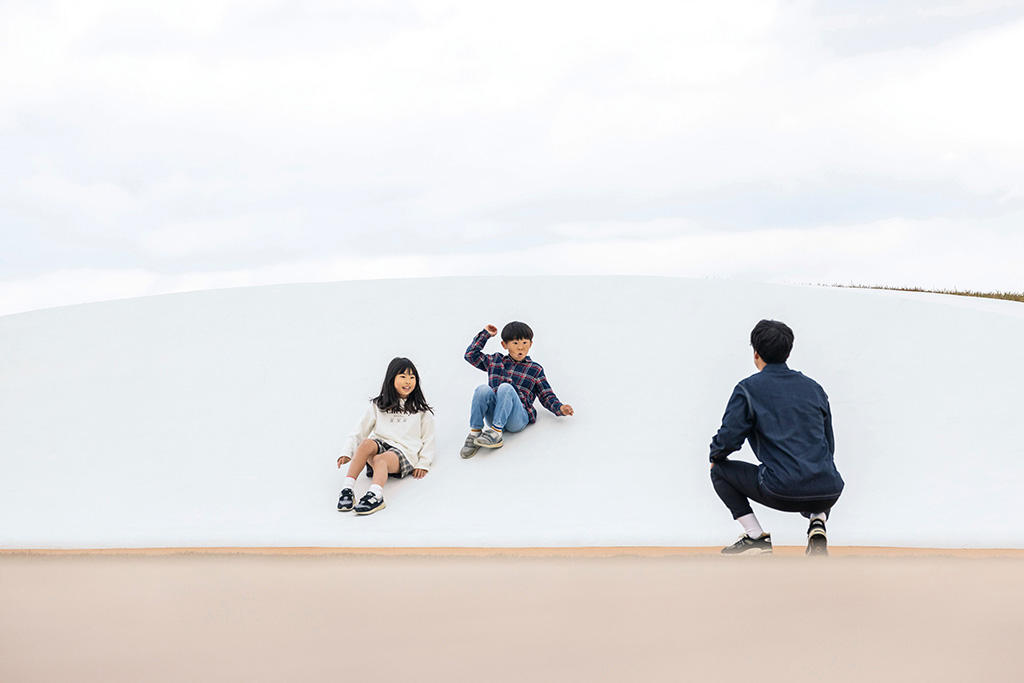 リボンスライダー/KakamigaharaわたしのPARK(木曽川前渡南公園)(岐阜県/各務原市)