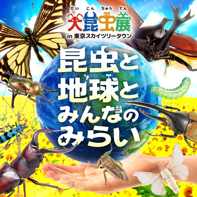 大昆虫展 in 東京スカイツリータウン(R) ~昆虫と地球とみんなのみらい~