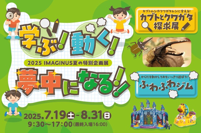 カブトとクワガタ探求展