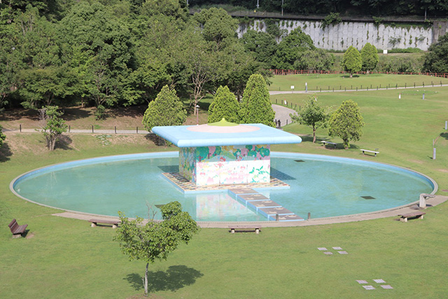 水糸の滝/平成榛原こどものもり公園(奈良県宇陀市)