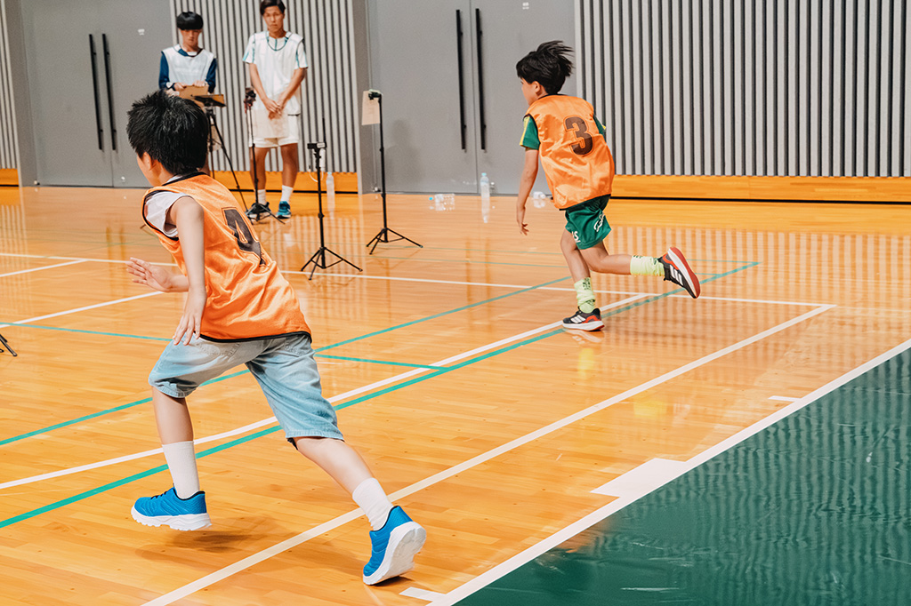 スポーツ能力測定会の様子
