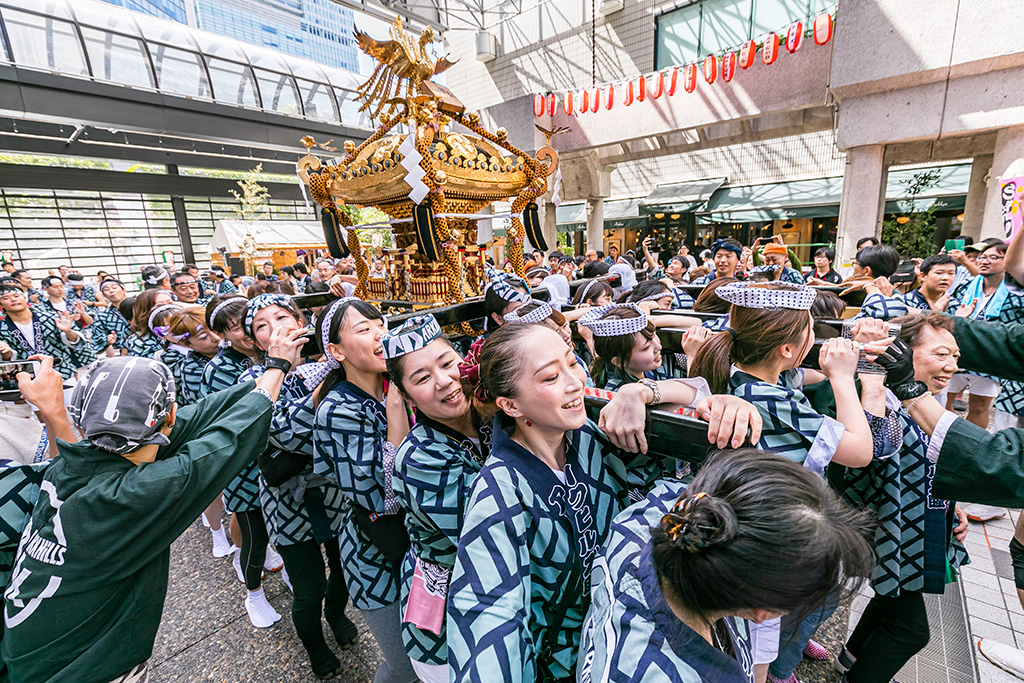 「お神輿」/アークヒルズ 秋祭り 2025(東京都/港区)