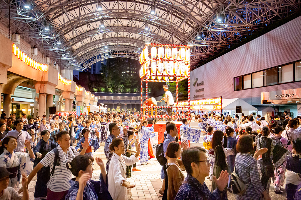 「盆踊り」/アークヒルズ 秋祭り 2025(東京都/港区)