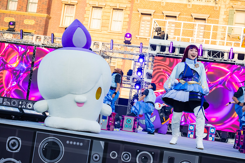「ヒトモシ」│ポケモン・アンストッパブル・ハロウィーン・パーティ/ユニバーサル・スタジオ・ジャパン(大阪府/大阪市)