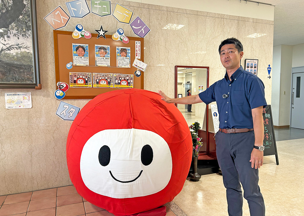 学校マスコットキャラクター「おかげさまくん」/淑徳巣鴨中学校(東京都/豊島区)
