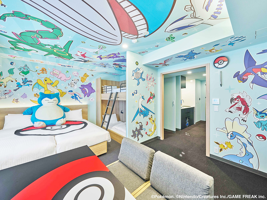 巨大カビゴンのぬいぐるみあるポケモンルーム/MIMARU東京 八丁堀(東京都)