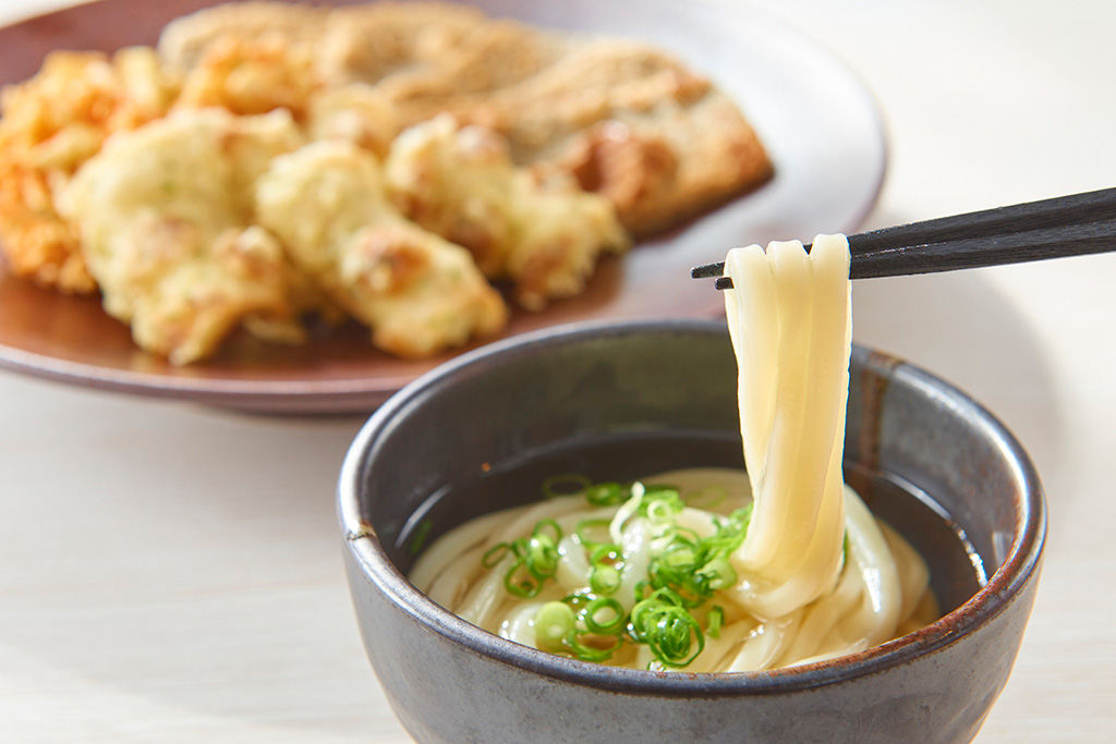 朝食ビュッフェの讃岐うどん/高松東急REIホテル(香川県/高松市)