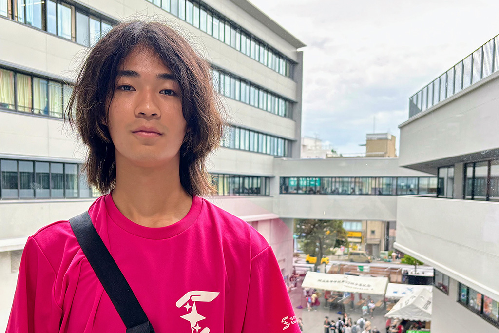 「開成祭」:154th開成祭 文化祭準備委員長の岡田さん/開成中学(東京都/荒川区)