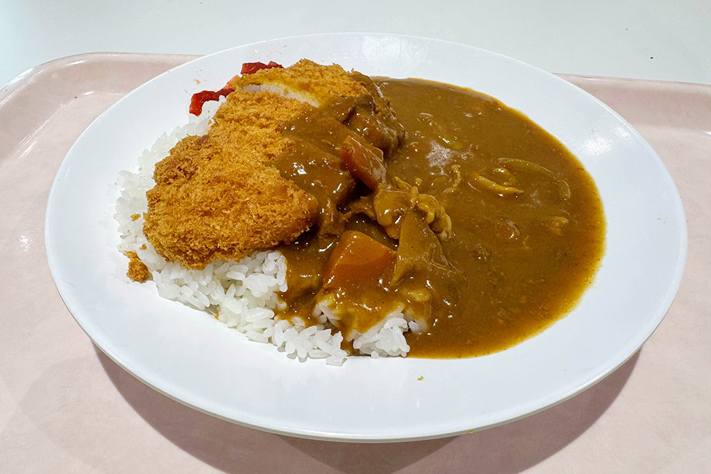 「開成祭」:食堂で食べられるカツカレー/開成中学(東京都/荒川区)