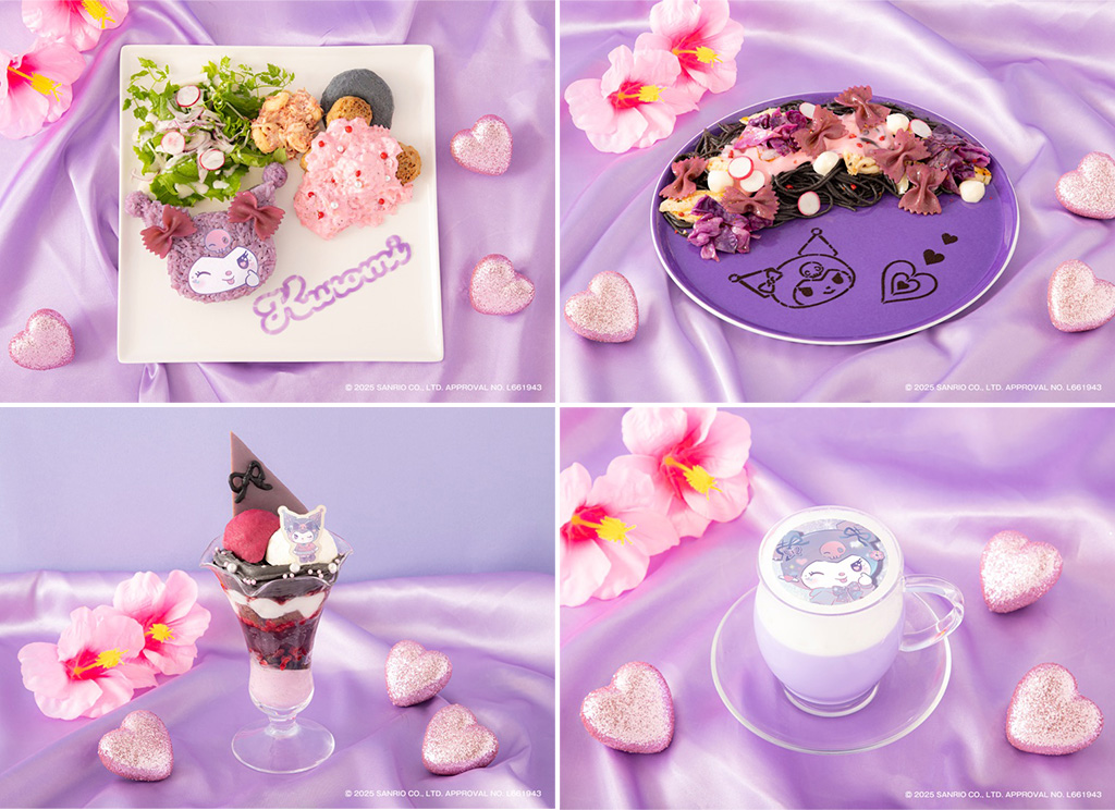 フードやドリンク各種/KUROMI 20th ANNIVERSARY CAFE(東京・宮城・愛知・大阪)