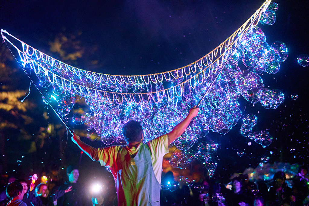 夜の特別体験プログラム/水と光のナイトガーデン2025(MINAKAMI LIGHT FESTIVAL 2025)(群馬県/みなかみ町)