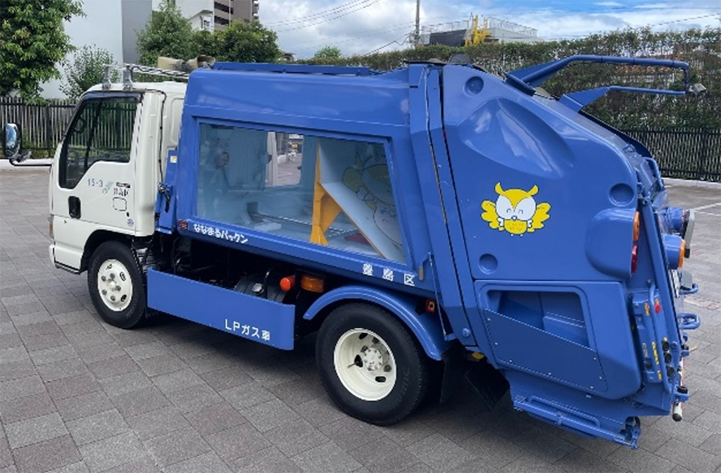 スケルトンのごみ収集車/IKEBUKURO LIVING LOOP × Sunshine City PLAYPARK 2025（東京都/豊島区）