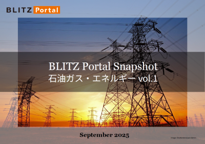 BLITZ Portal Snapshot　石油ガス・エネルギー vol.1